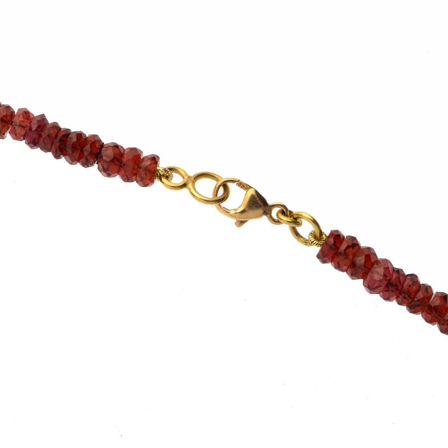 Dolly Boucoyannis Semi-Precious Beads Garnet Necklace DBN 51