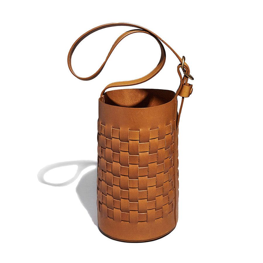 Trademark Woven Bucket Tan