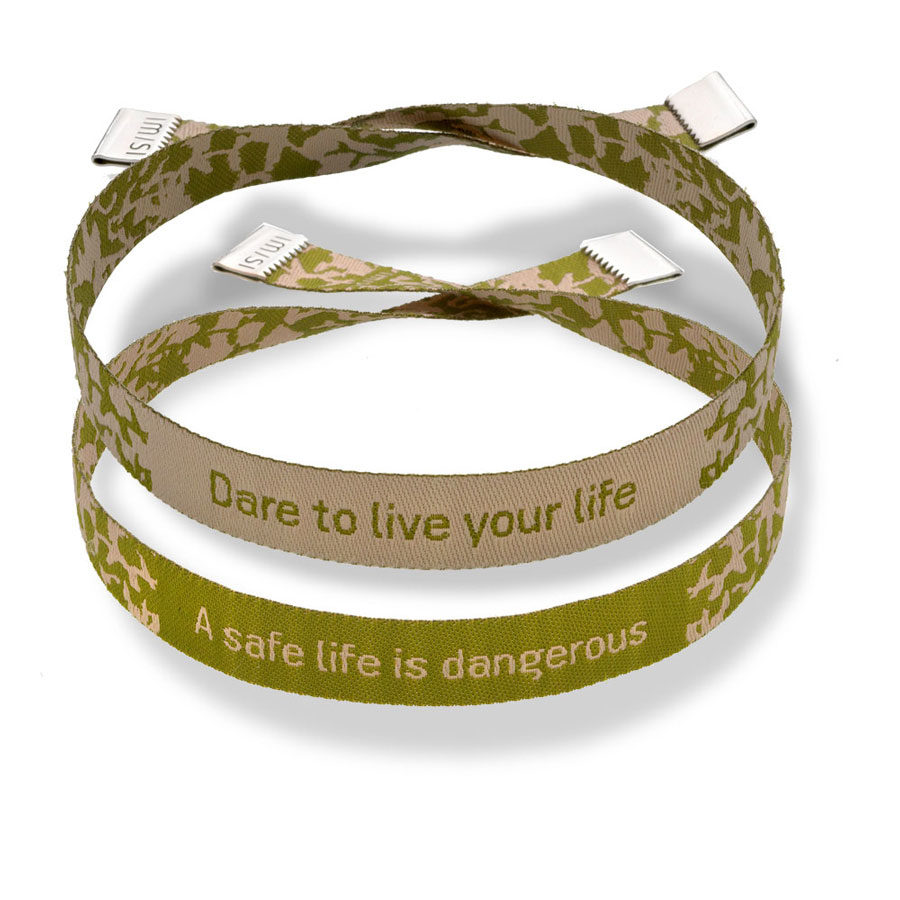 Imisi Dare To Live A Safe Life Bracelets