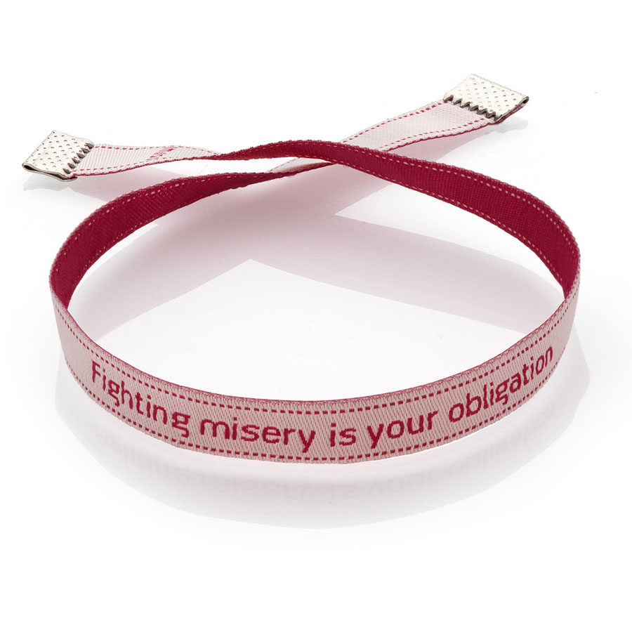 Imisi Fighting Misery Is Your Obligation bracelet