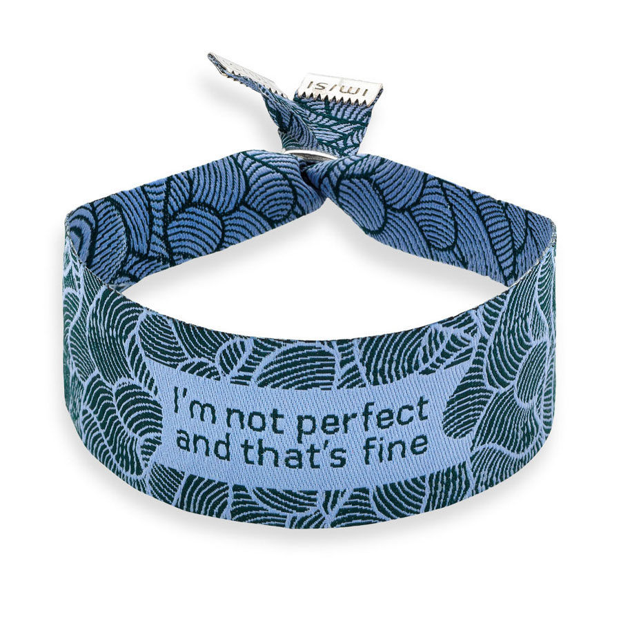 Imisi I Am Not Perfect and Thats Fine bracelet