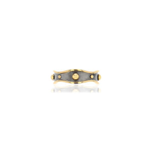 Elie Top Yellow Gold Bandeau Ring
