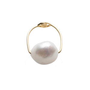 Dolly Boucoyannis Wire Pearl Ring DBR10b