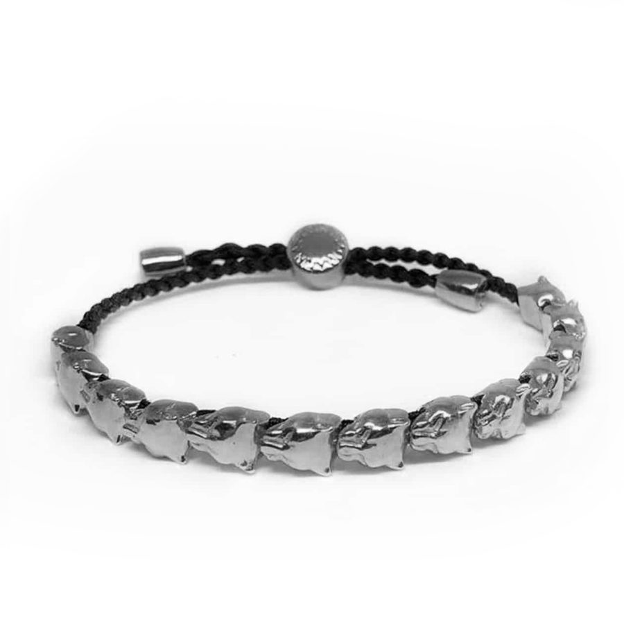 Marina Vernicos Silver Panther Bracelet