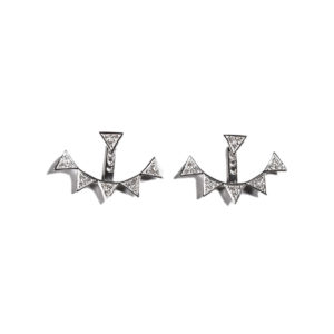 Orofasma Triangle Diamond Earrings