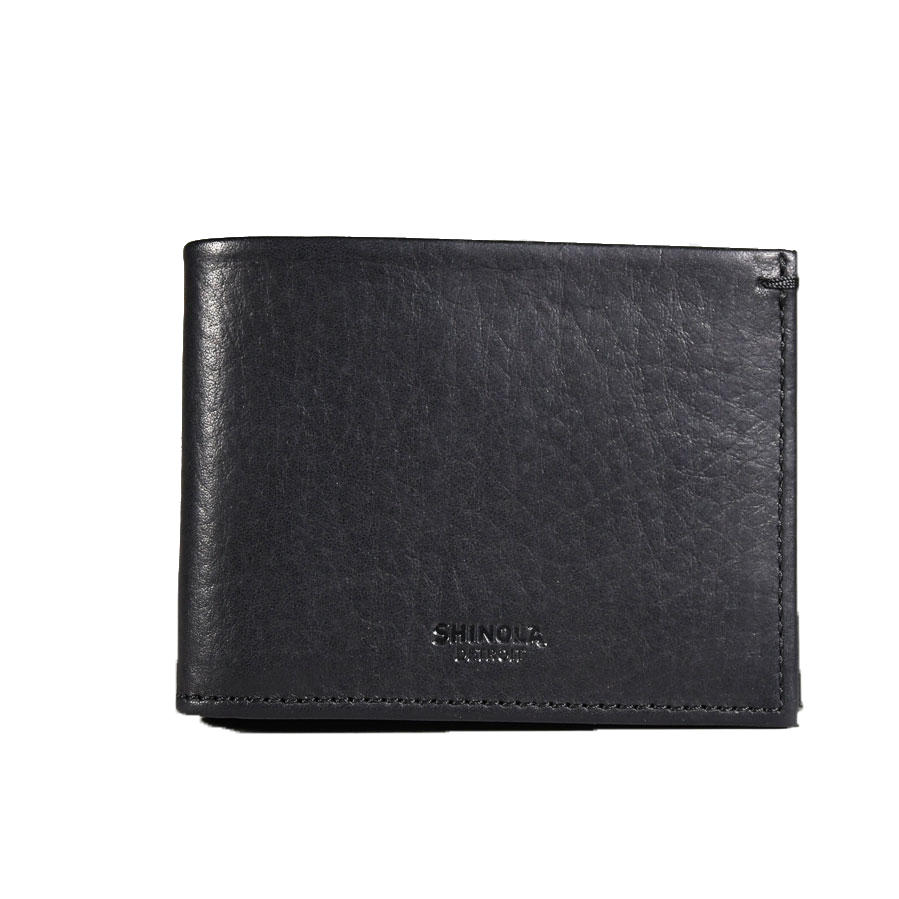 Shinola Classic Bifold Wallet Black