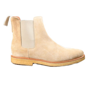 Common Projects Chelsea Suede Beige Boots 1851