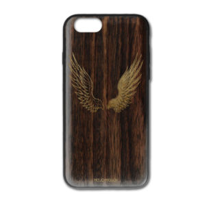 Mouch Mouch Angel or Demon i-Phone XR Gold Paint Case MOUCH.034XRPG