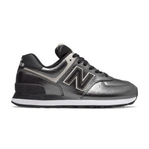 New Balance 574 Classic Metal Grey Leather NP01WL574WNF