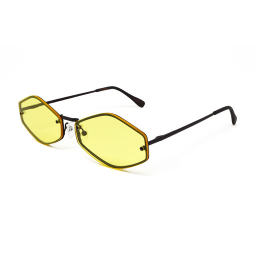 We Are Eyes Theta Sunglasses with Yellow Lenses