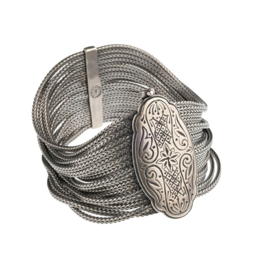 Oval Engraved Bracelet