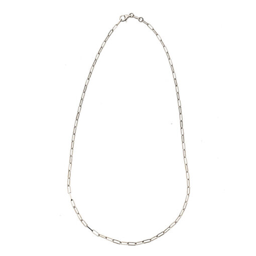 chain paper clip necklace 50cm