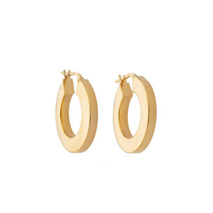 GOLD PLATED WIDE HOOPS SOR.238355