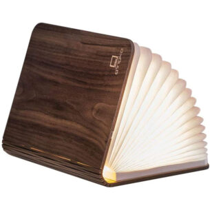 GINGKO GK12W1 Natural Wood Smart Book Light walnut large