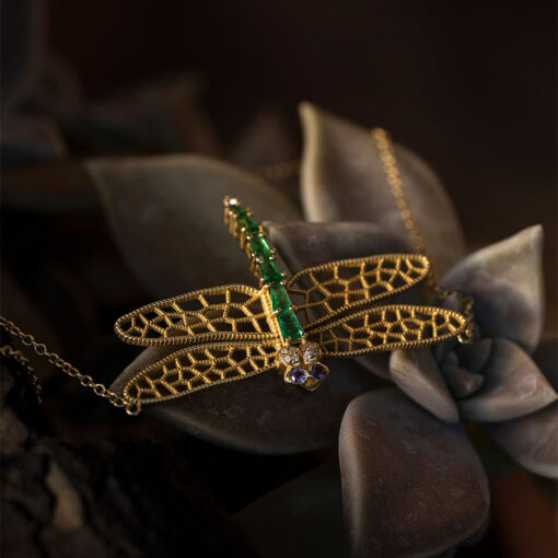 Effie Dragonfly Necklace